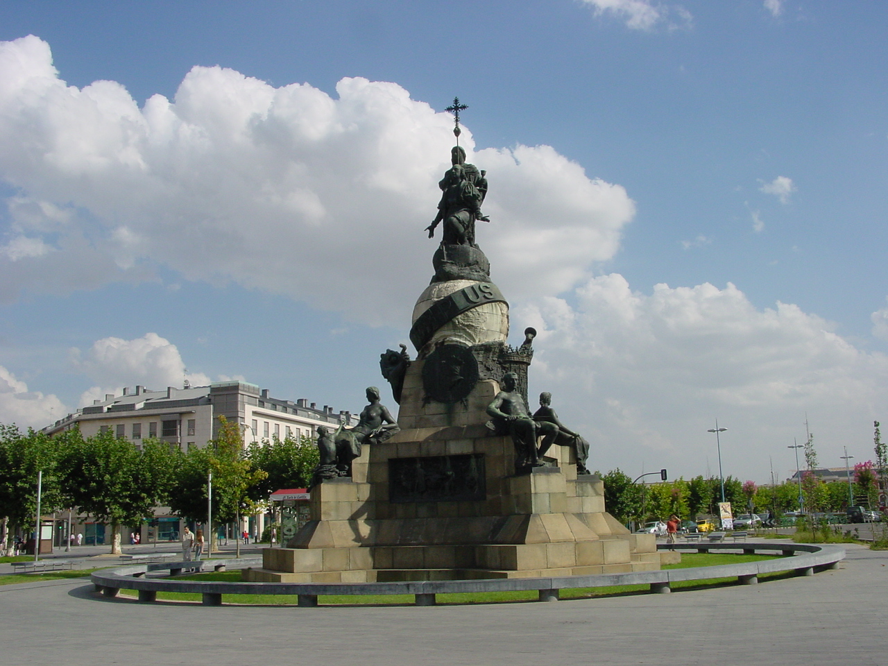 Imagen de la estatua de Colón