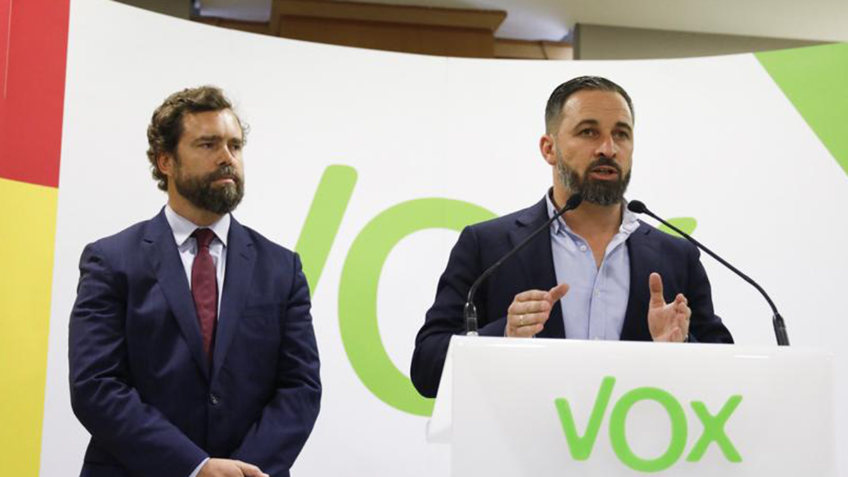 Iván Espinosa y Santiago Abascal