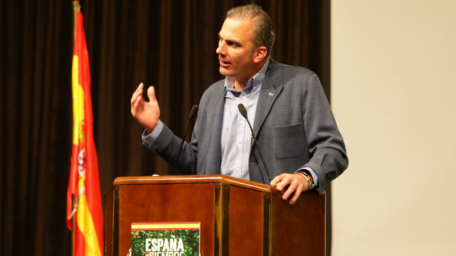 Javier Ortega, en La Coruña