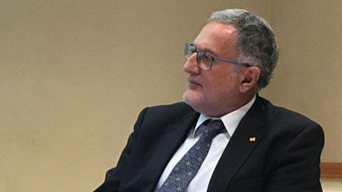 El doctor Steegmann, en la imagen