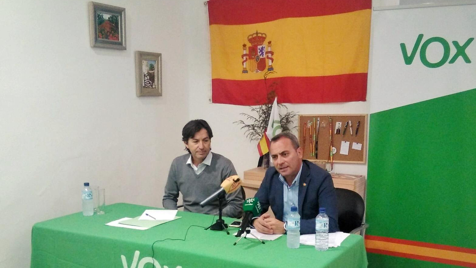Tomás Fernández durante la comparecencia tras las elecciones del 10N
