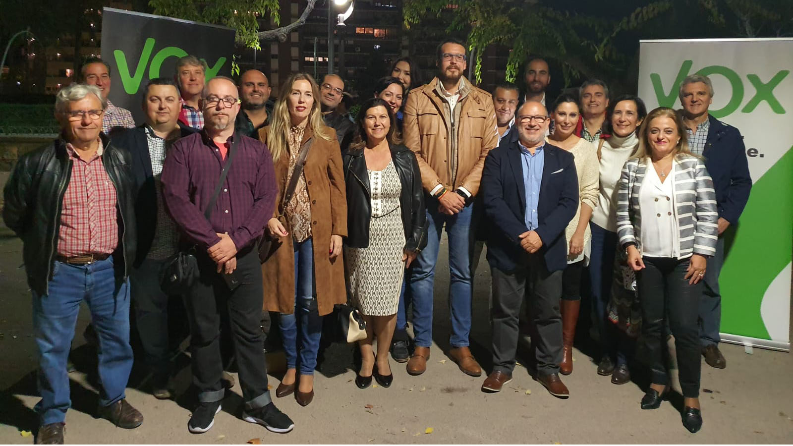 Equipo de VOX Jaén