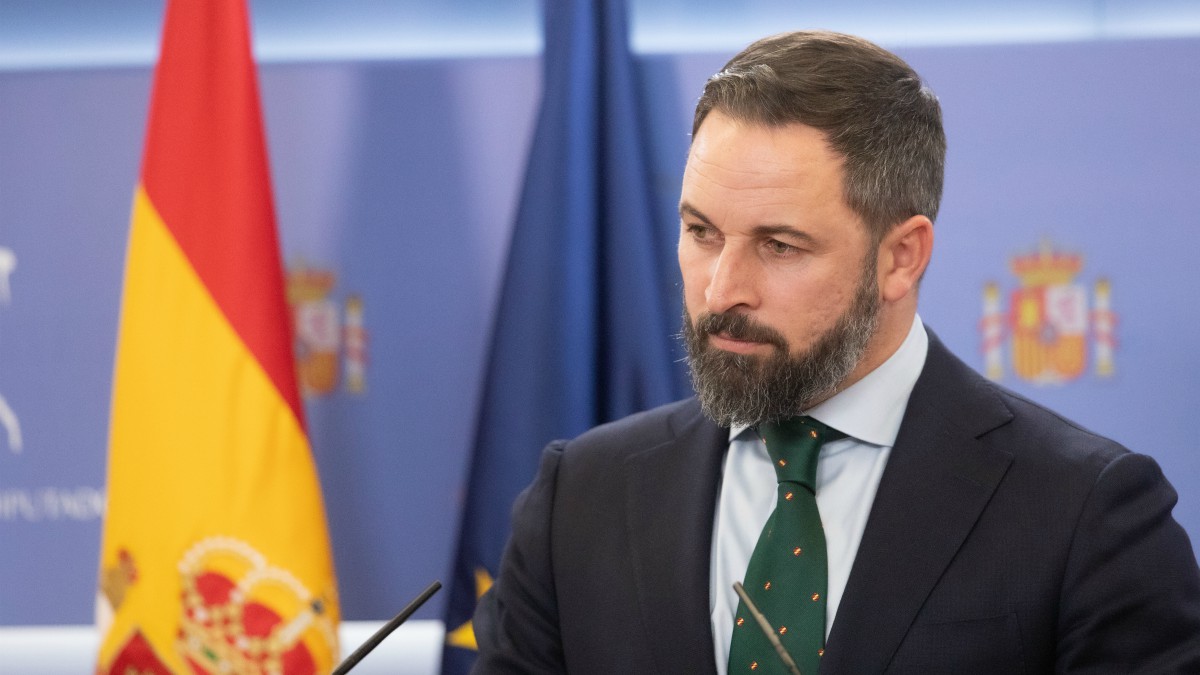 El presidente de VOX, Santiago Abascal