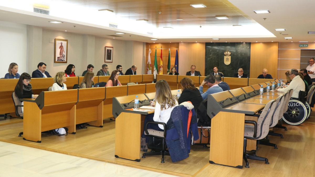 Imagen del pleno del Ayuntamiento de El Ejido