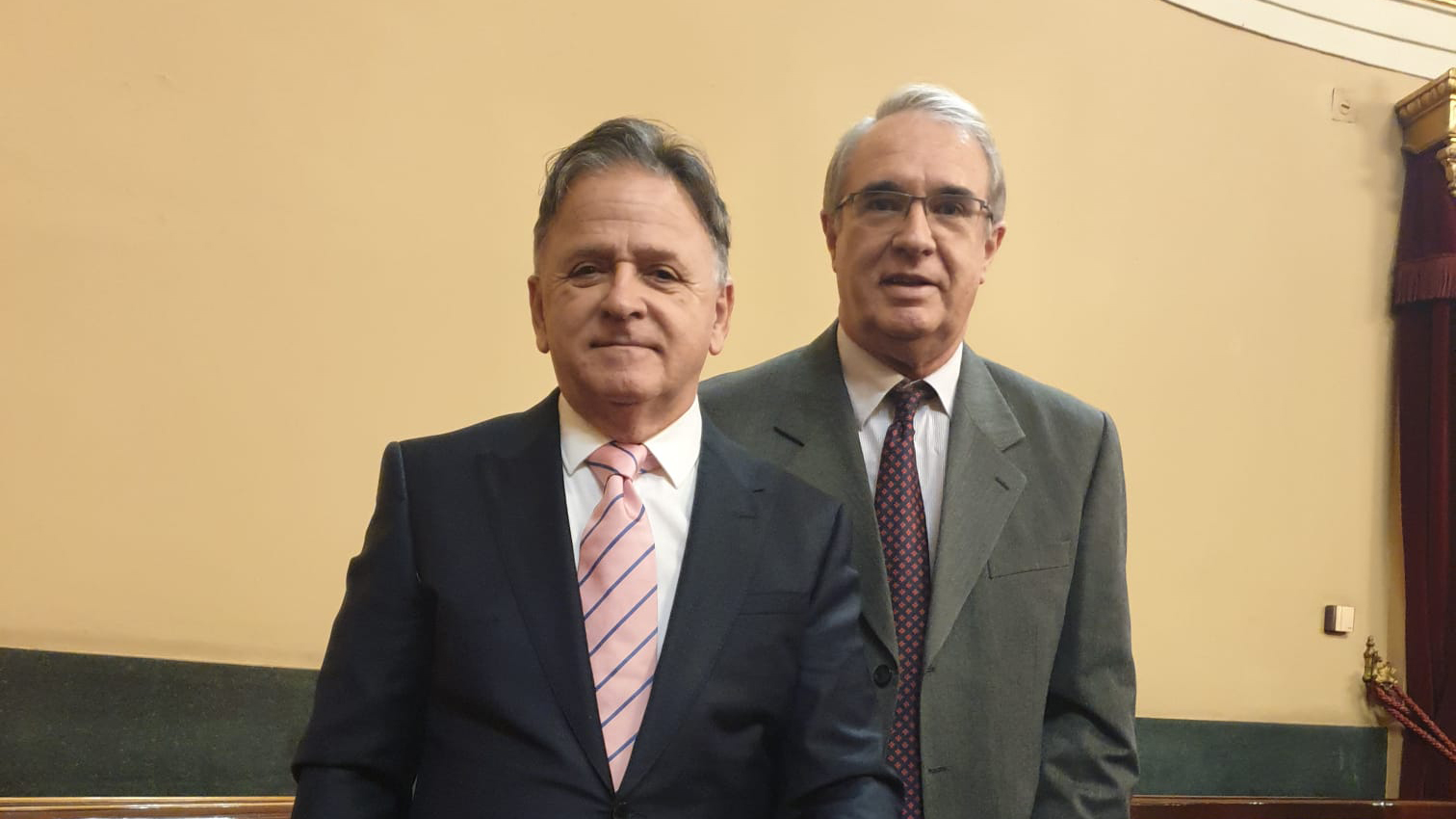 En la imagen, los senadores electos de VOX
