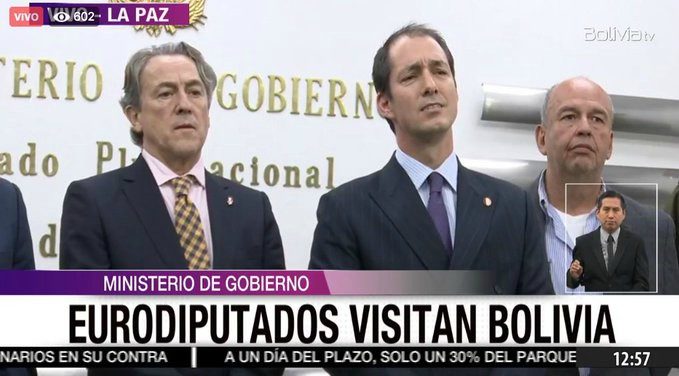 VOX quiere aclarar el conflicto en Bolivia