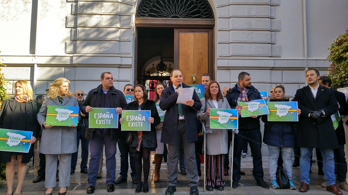 Concentración España Existe Ayuntamiento Granada