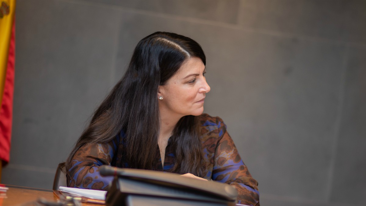 La secretaria general del GP VOX, Macarena Olona