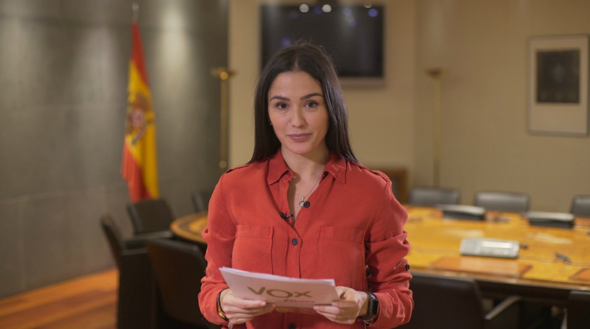 La diputada por Madrid, Mireia Borrás.