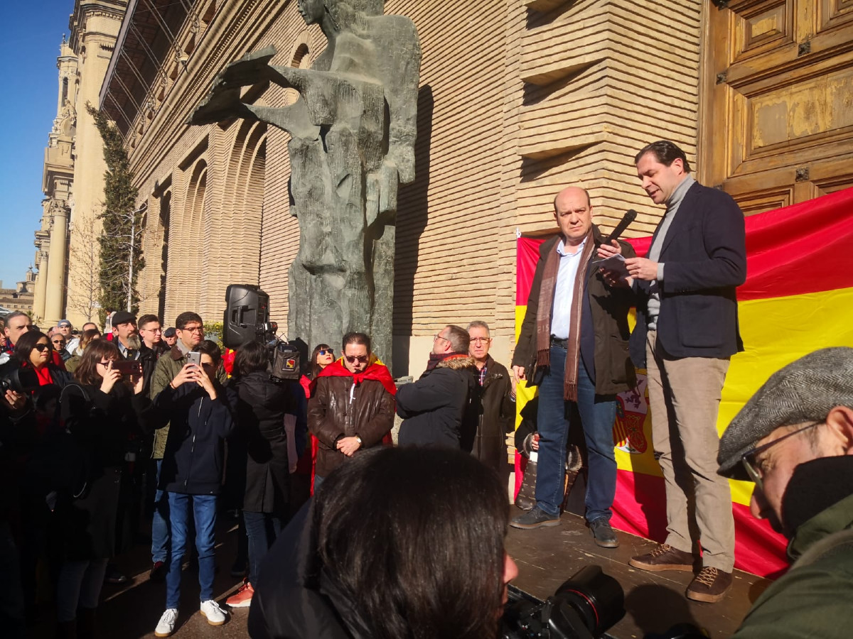 concentracion españa existe zaragoza