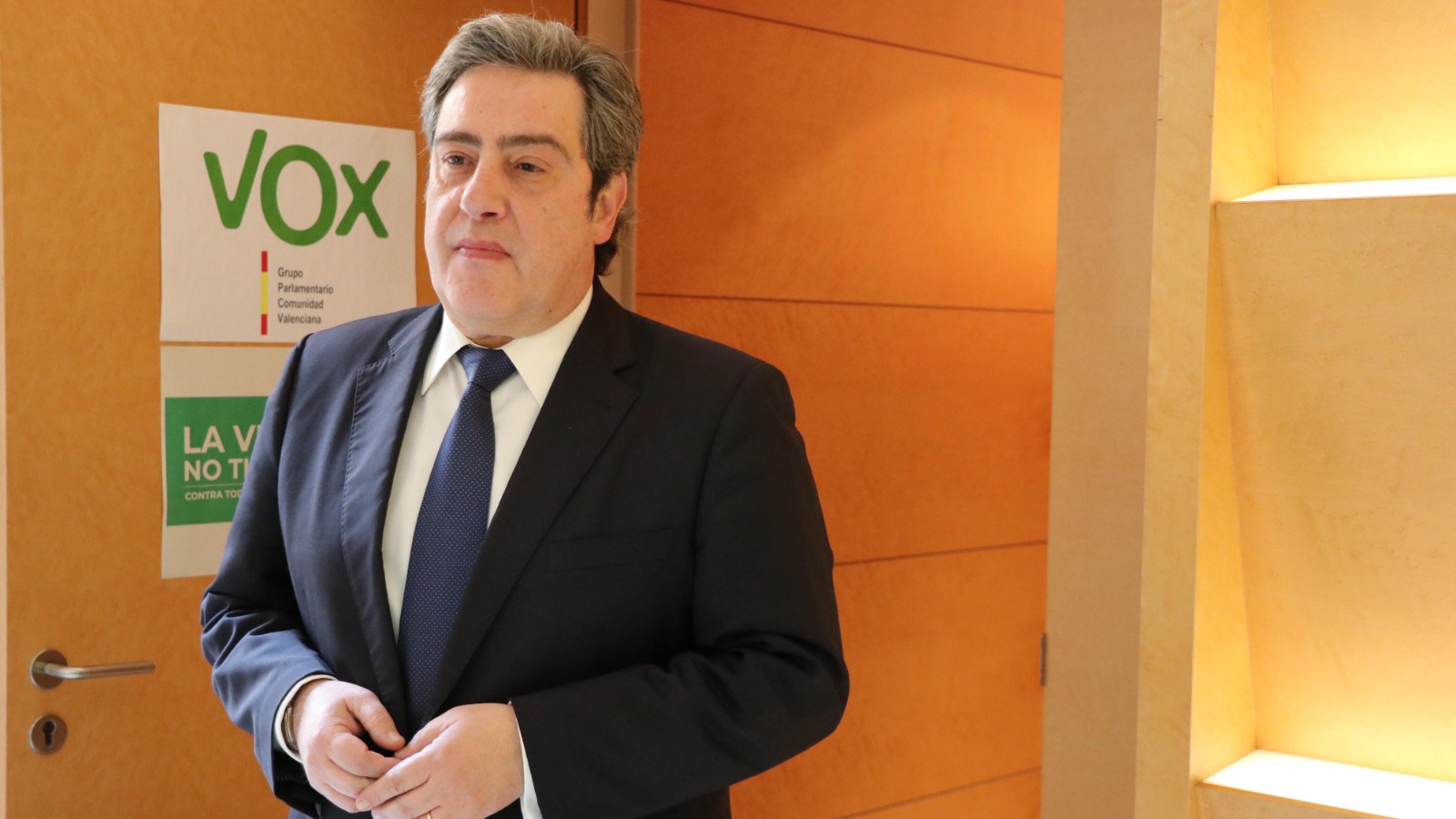 José María Llanos, Pte. y Portavoz adjunto del Grupo Parlamentario VOX
