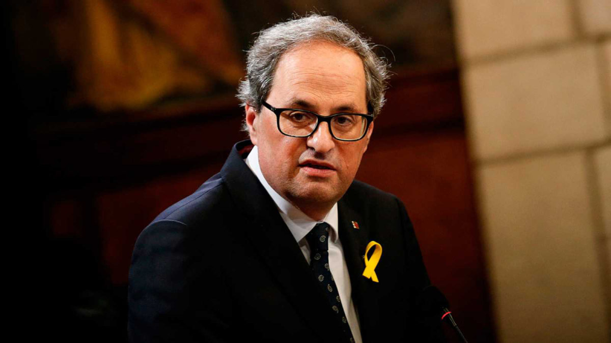Quim Torra, cesado como diputado del Parlamento de Cataluña