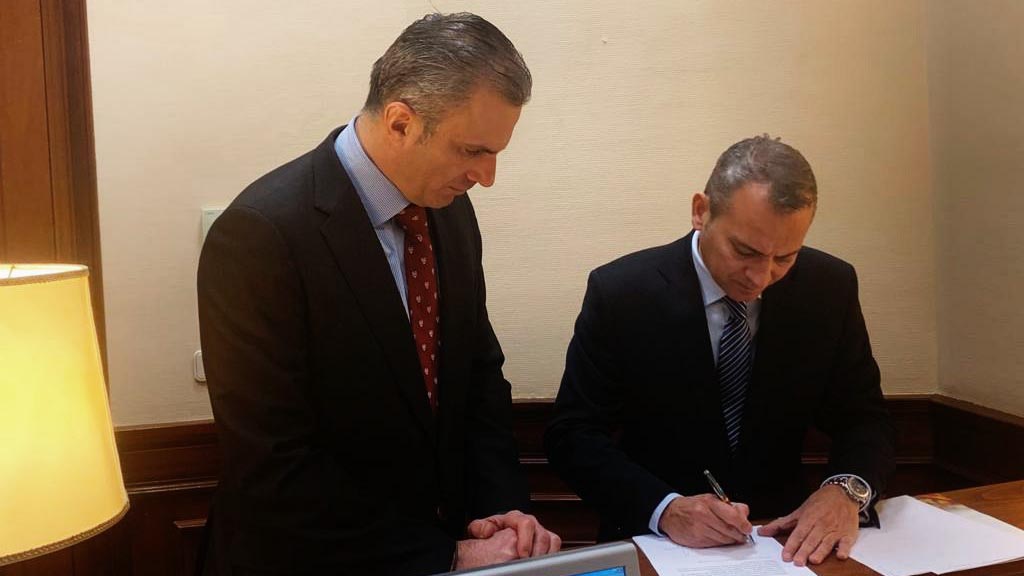 Javier Ortega y Tomás Fernandez, en la imagen