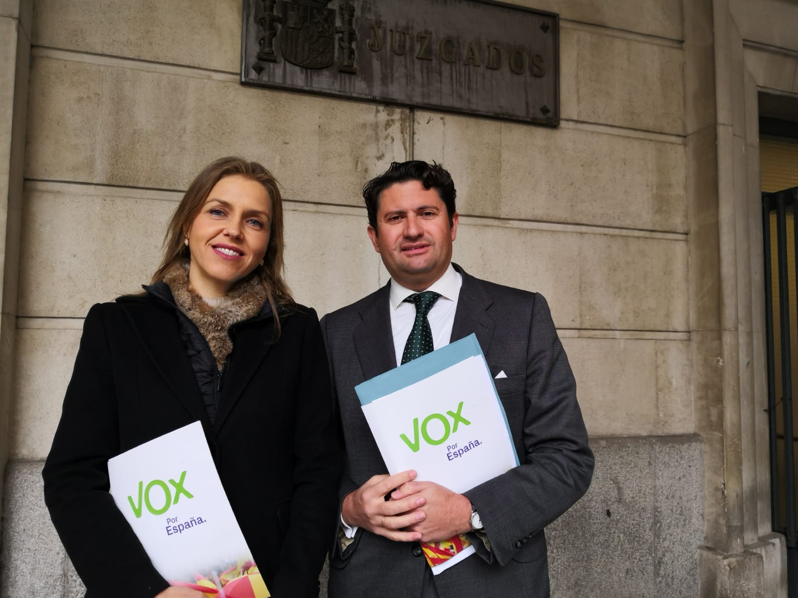 Cristina Peláez y Fernando Rodríguez Galisteo