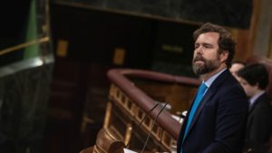 El portavoz del GP VOX, Iván Espinosa de los Monteros.