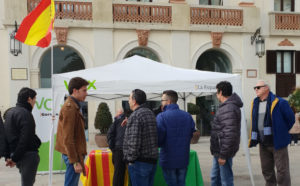 Alberto Tarradas (Provincial President) attends supporters' consultations