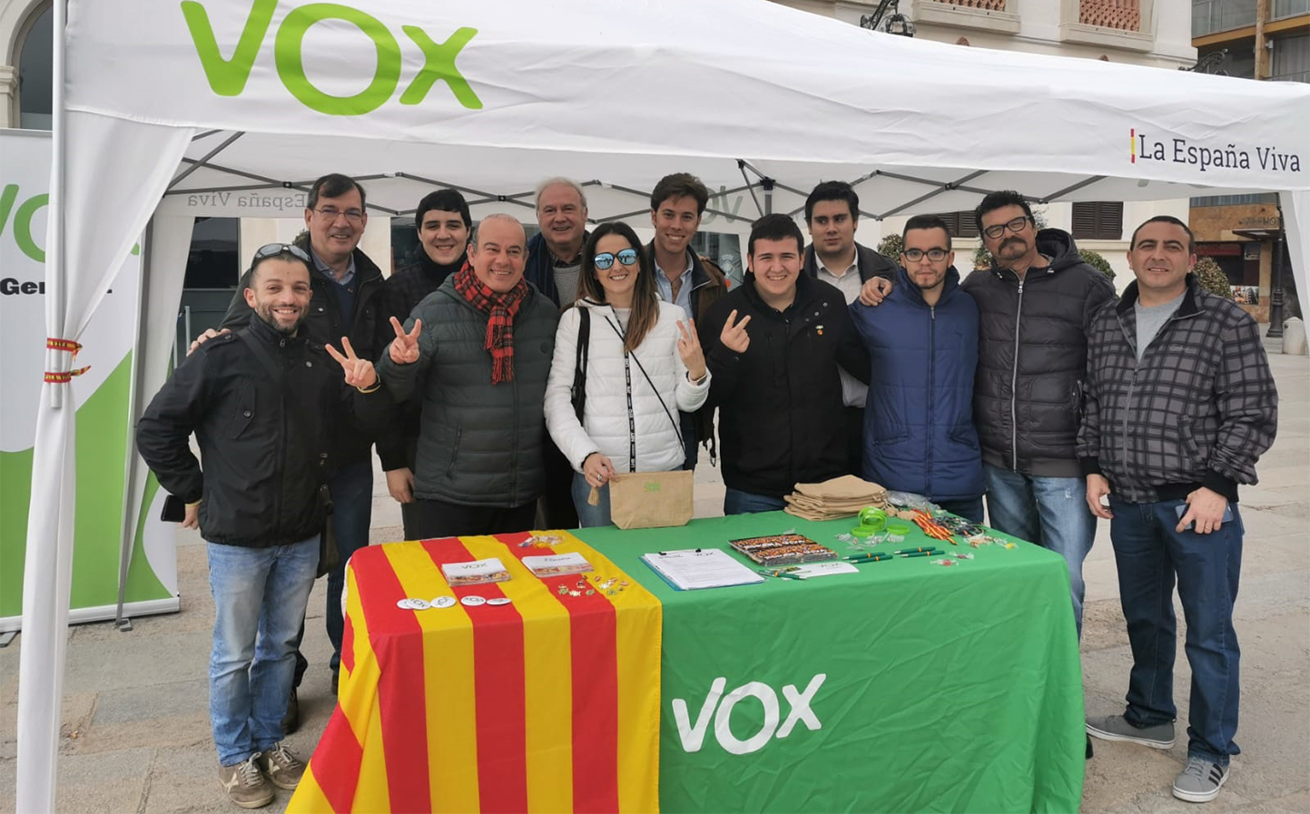 Equipo provincial y simpatizantes