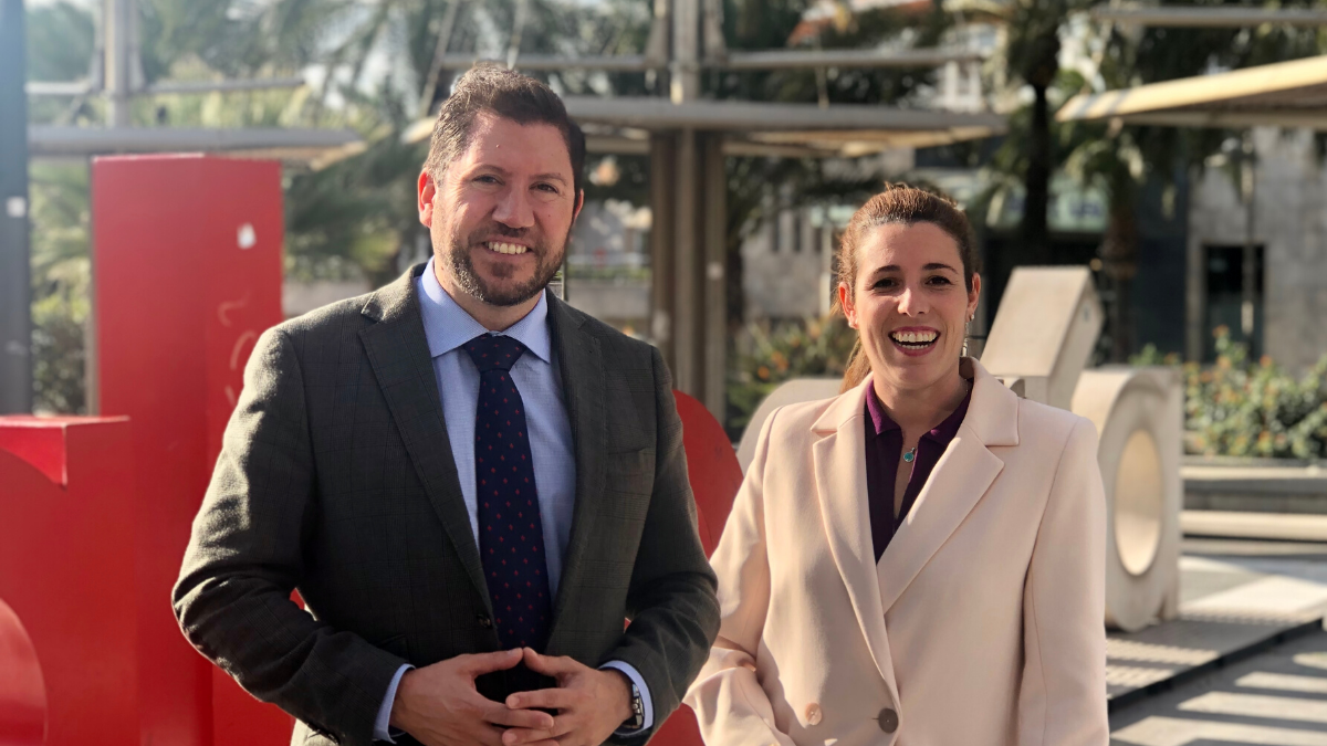 Rocío De Meer y Carlos Fernández Roca