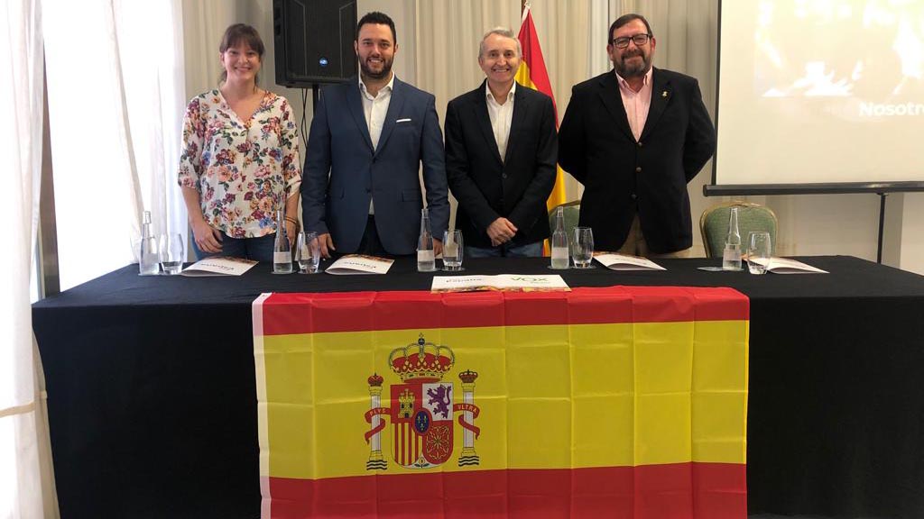 Imagen de la nueva gestora de VOX Melilla