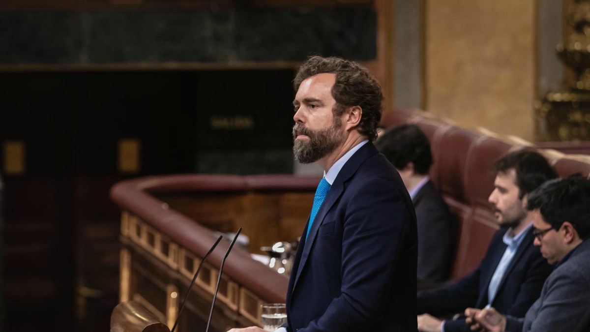 El portavoz del GP VOX, Iván Espinosa de los Monteros