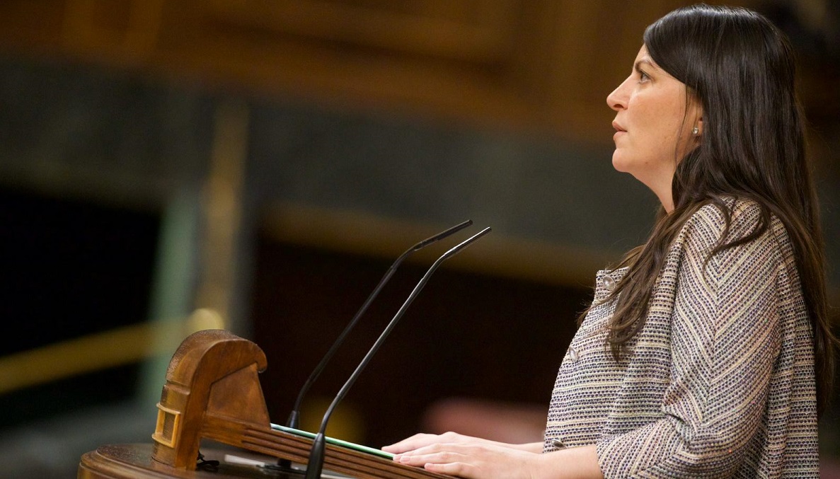La secretaria general de VOX en el Congreso, Macarena Olona
