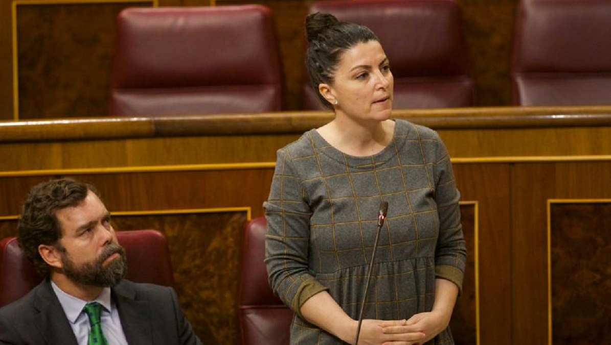 La diputada de VOX Macarena Olona
