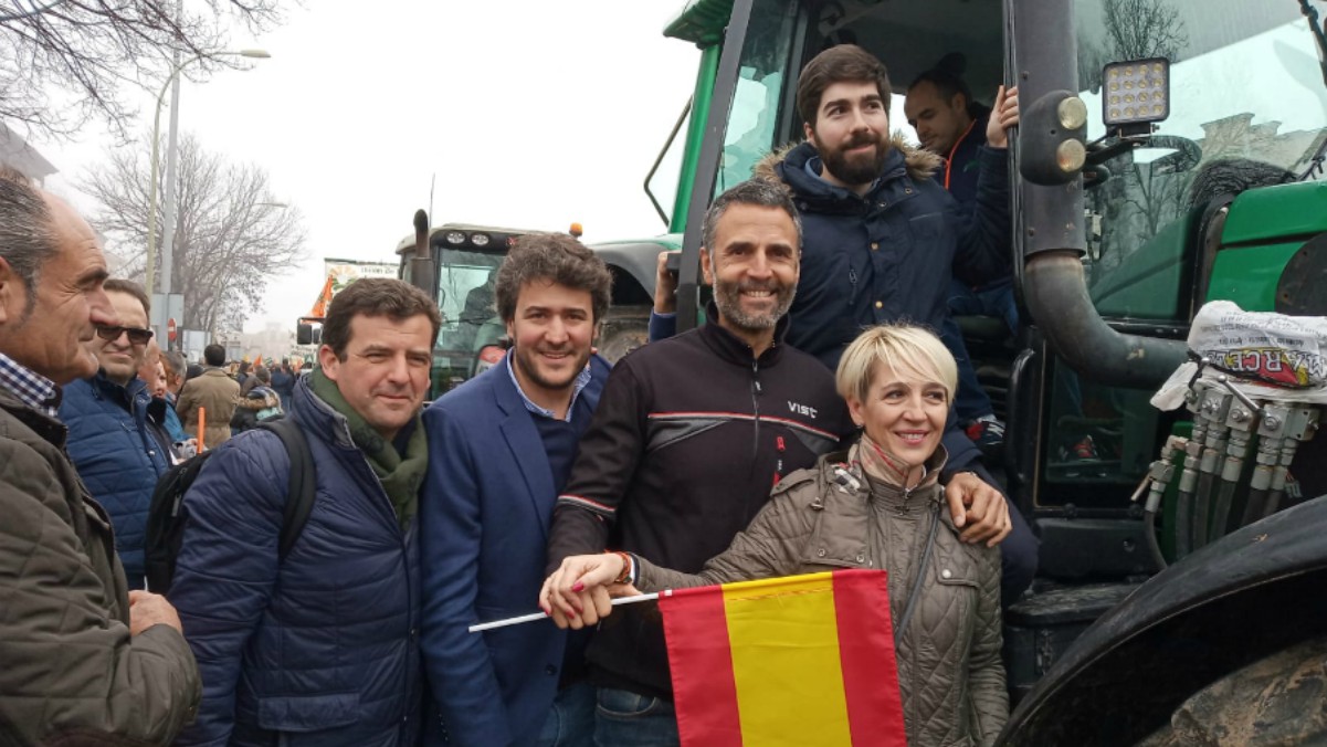 VOX en la manifestación de Toledo
