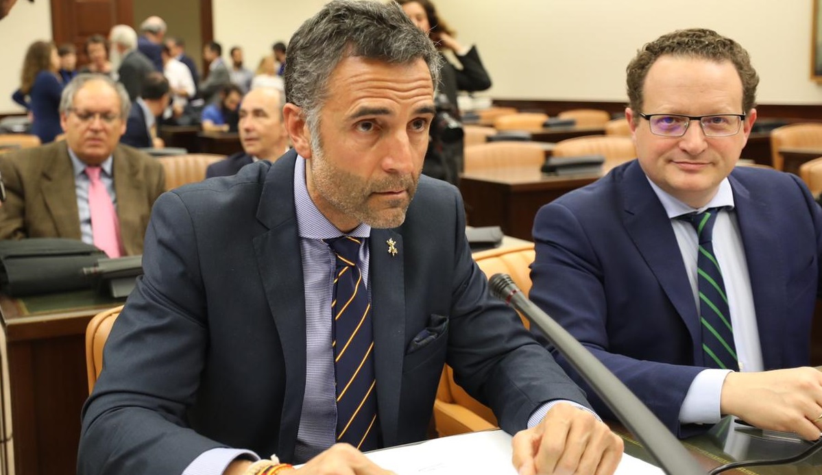 El diputado de VOX, Rafael Fernández-Lomana