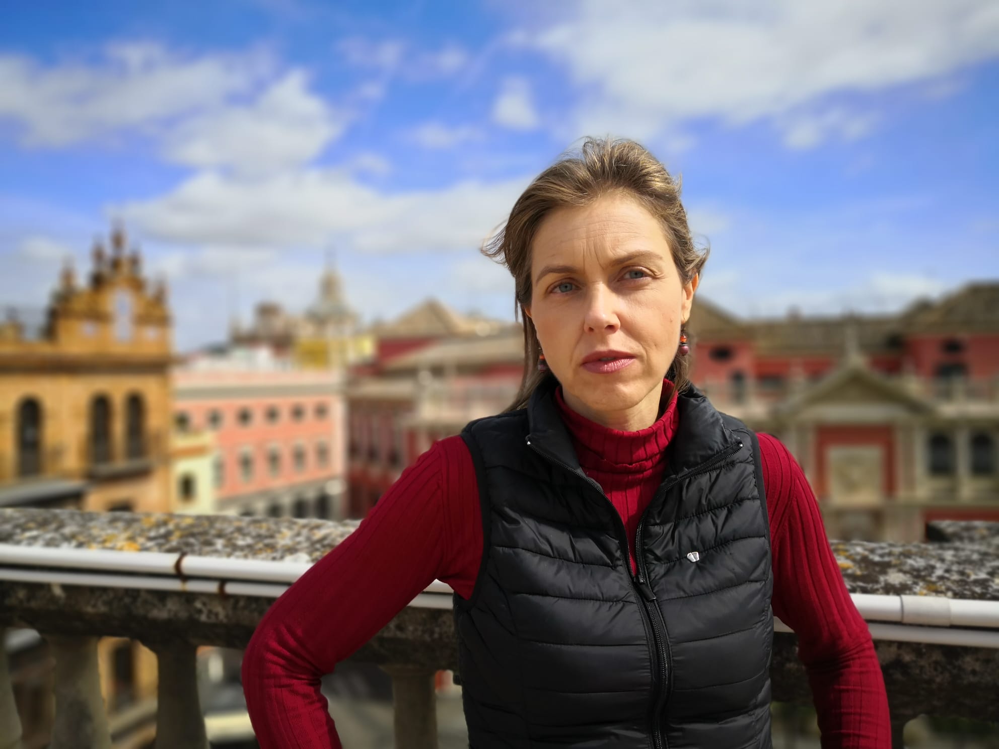 La portavoz municipal de VOX en Sevilla se pronuncia sobre la violencia intrafamiliar
