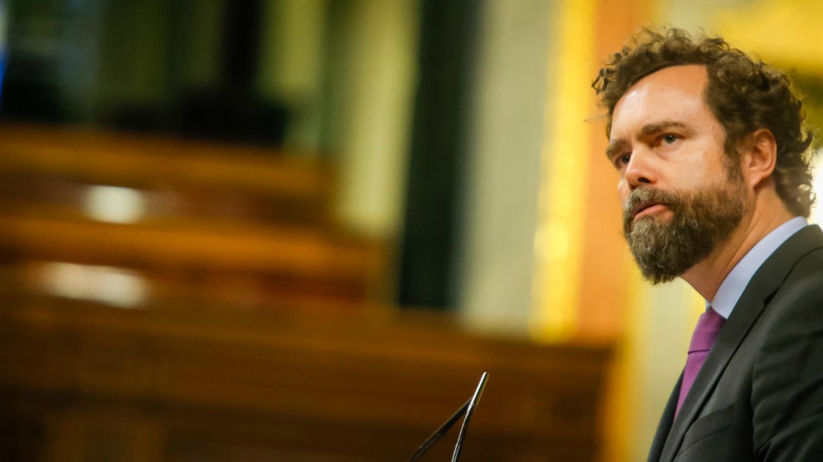 Iván Espinosa de los Monteros en el Pleno del Congreso