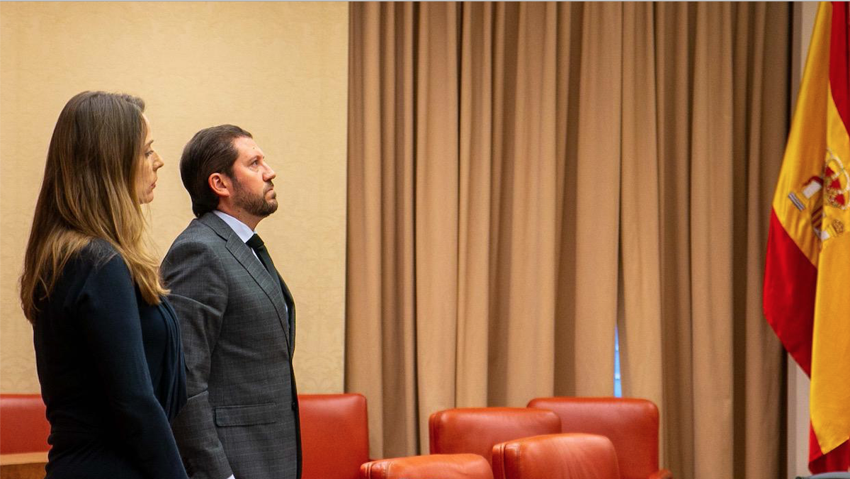 Carlos Fernández- Roca y Cristina Esteban