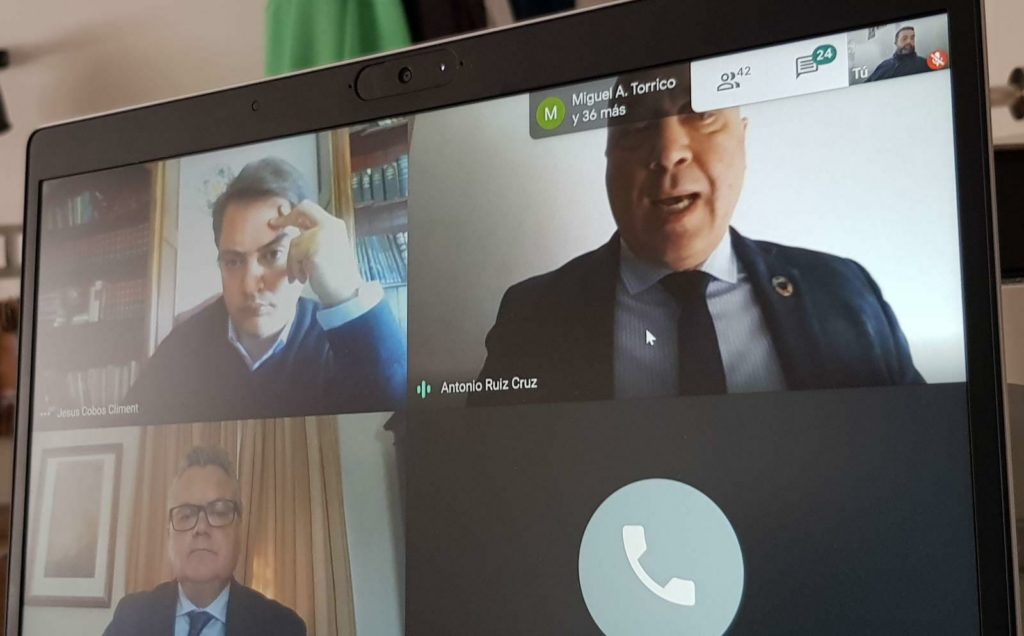 Pleno Extraordinario Diputación de Córdoba, Rafael Saco.