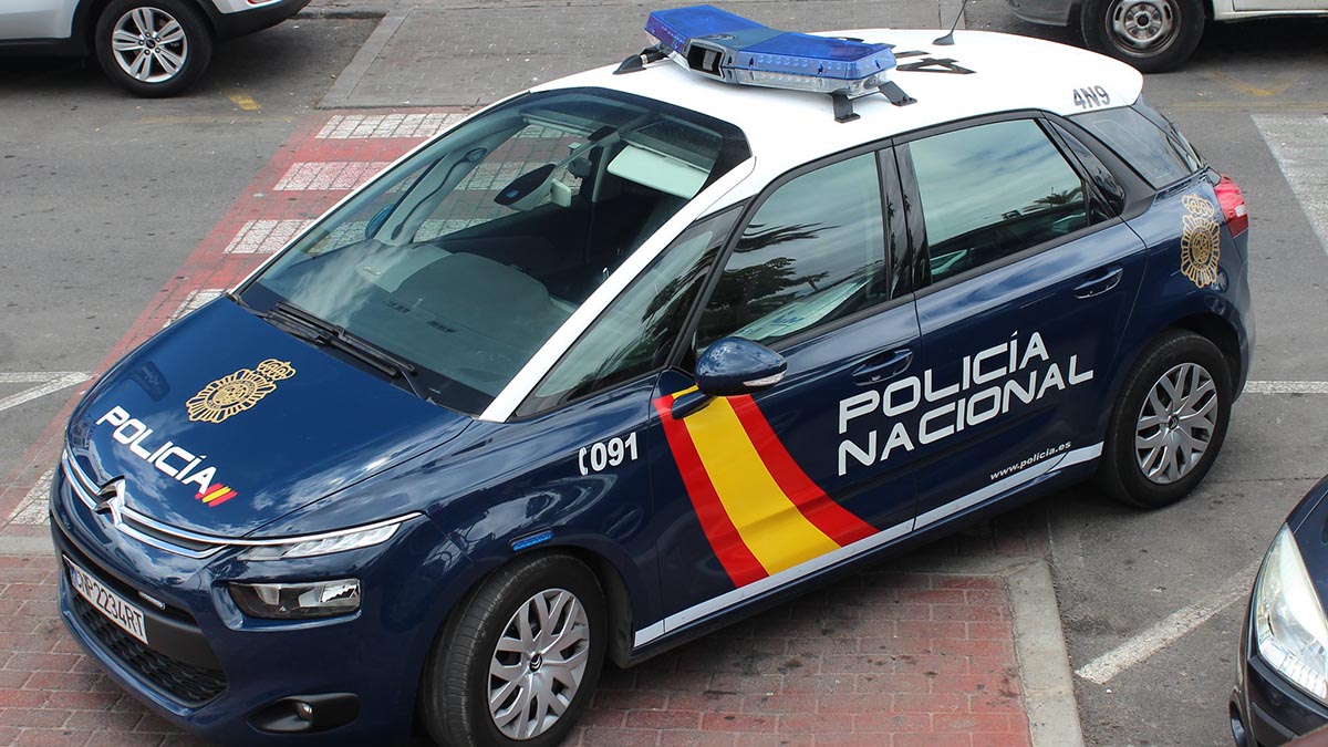 Imagen de un vehículo de la Policía Nacional
