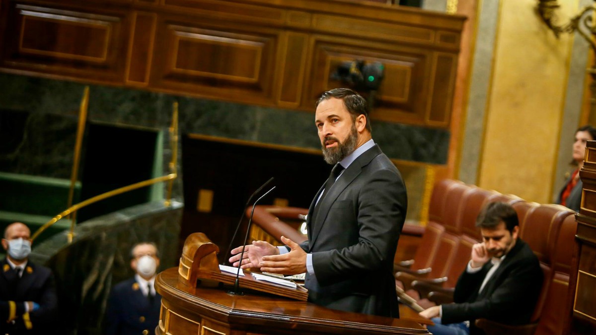 El líder de VOX, Santiago Abascal