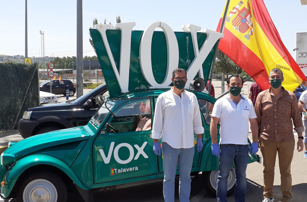 David Moreno, Gerardo Sánchez, Enrique Etayo Grupo municipal Vox Talavera