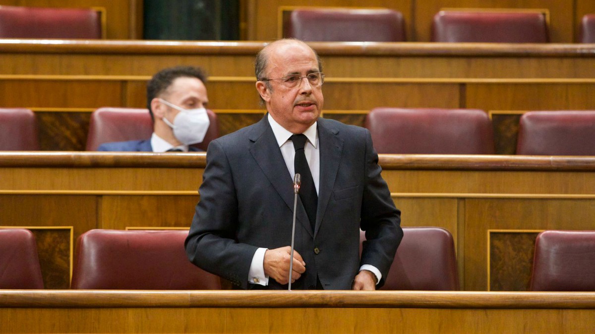 Ignacio Gil Lázaro, en la sesión de Control al Gobierno.