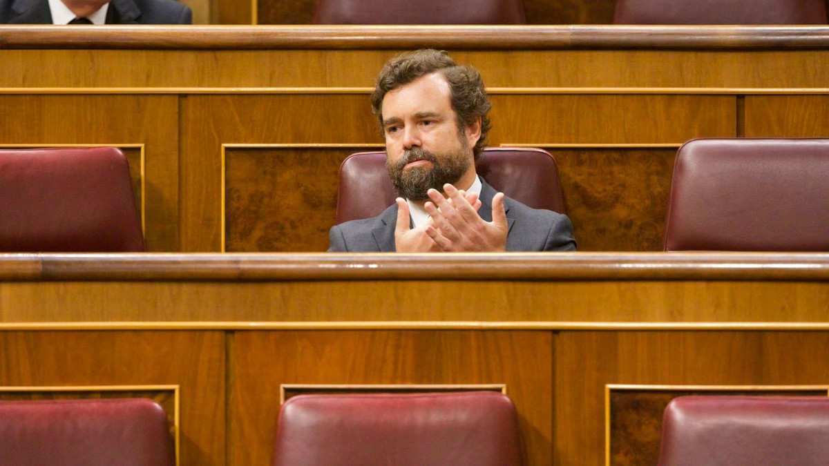 Iván Espinosa de los Monteros, en la sesión de control.
