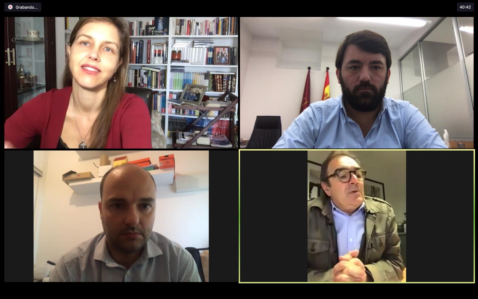 Reunión VOX- comerciantes Sevilla