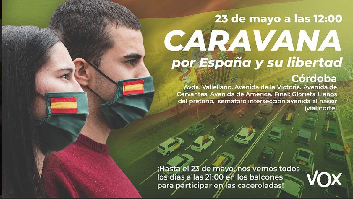 Caravana Por España y su libertad, Córdoba
