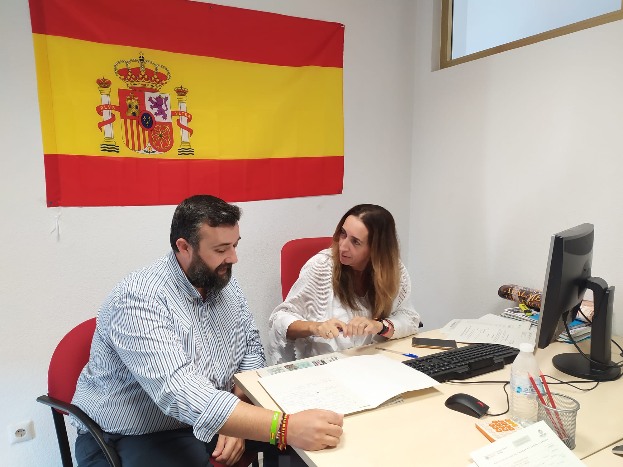 Paula Badanelli y Rafael Saco,Vox Ayuntamiento de Córdoba