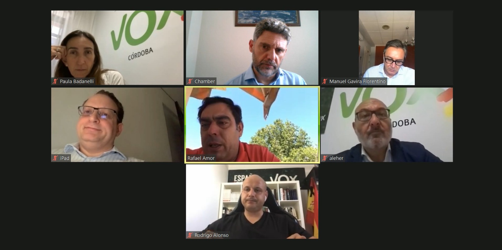 Reunión Vox y ATA Andalucía