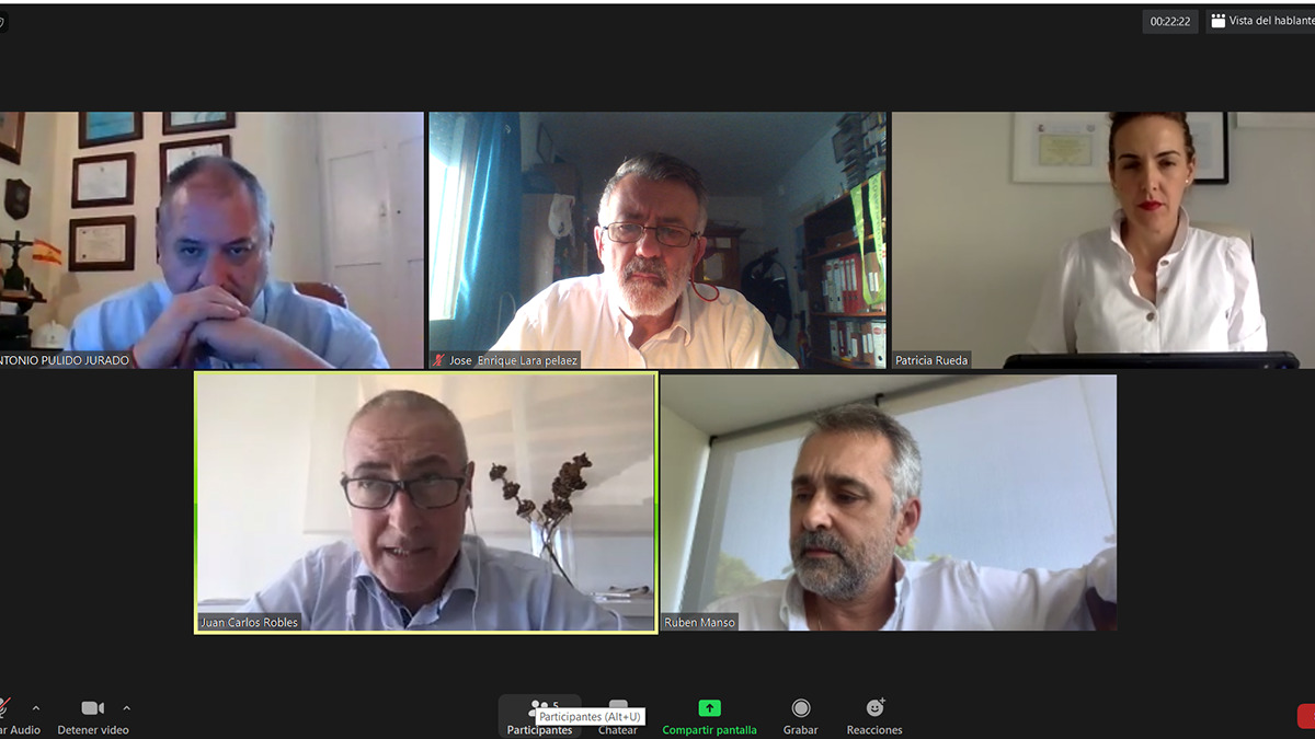 Imágenes de la reunión de VOX Málaga con representanes del sector de la Economía
