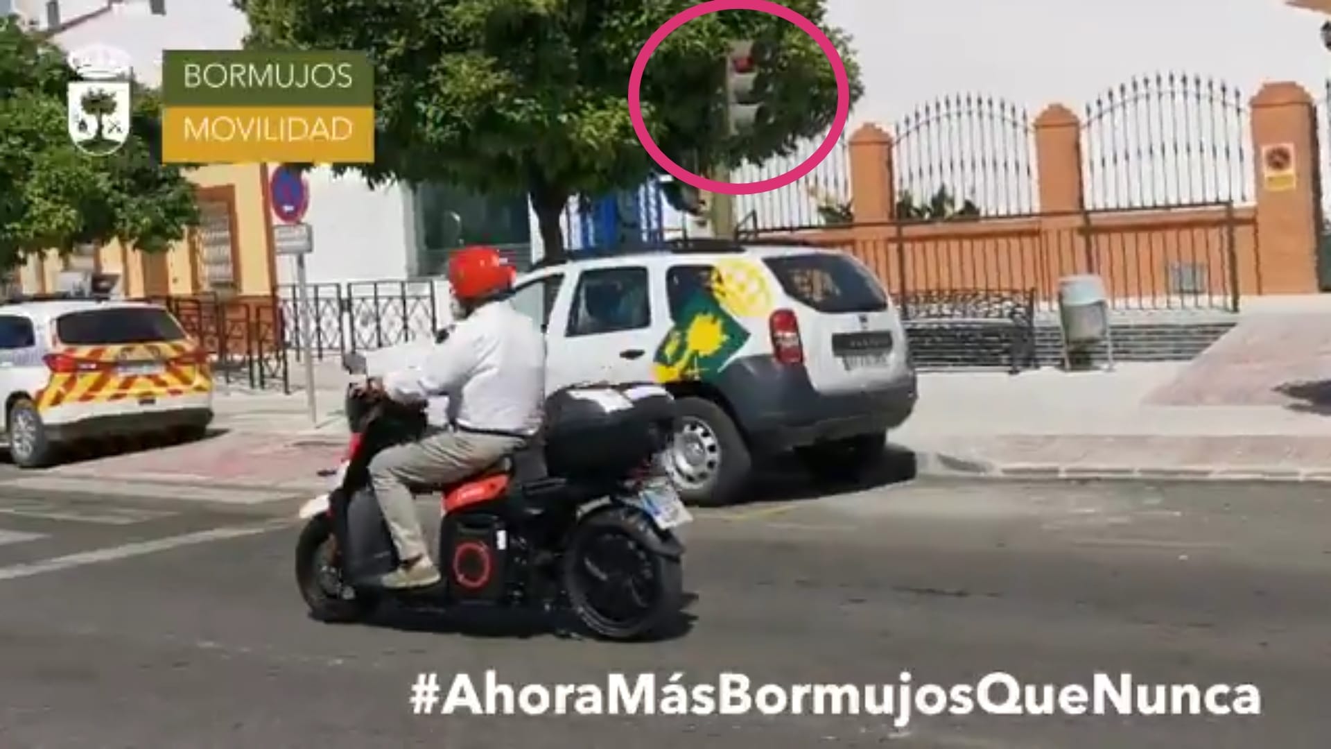 VOX denuncia alcalde de Bormujos por infracción de tráfico
