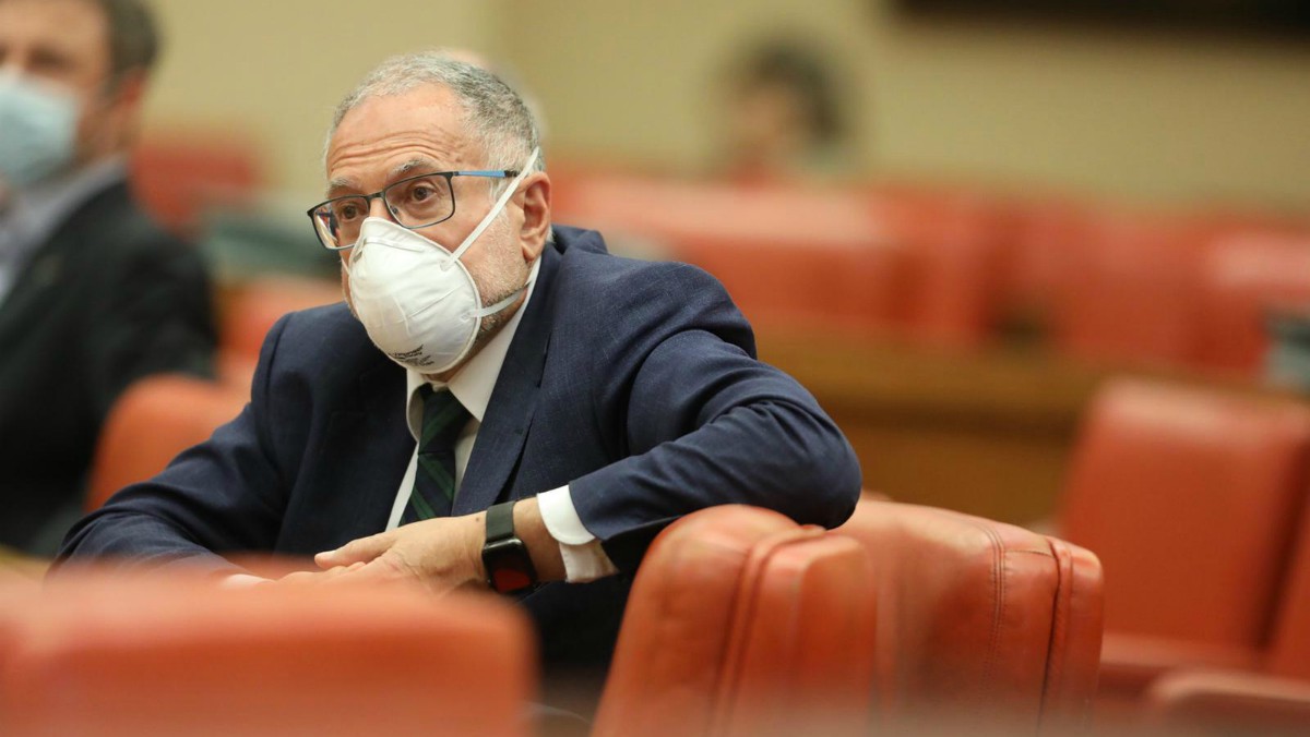 Juan Luis Steegmann, en la Comisión de Sanidad.