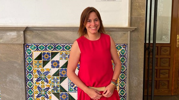 Mónica Rodríguez Gallego, concejal de VOX en el Ayuntamiento de Granada