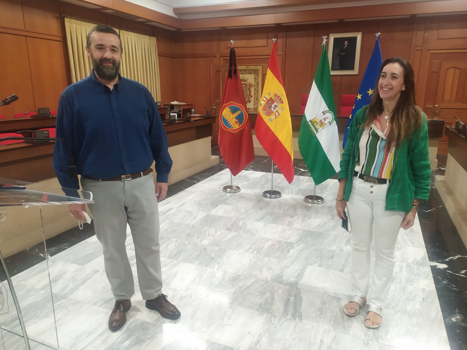 Rafael Saco y Paula Badanelli