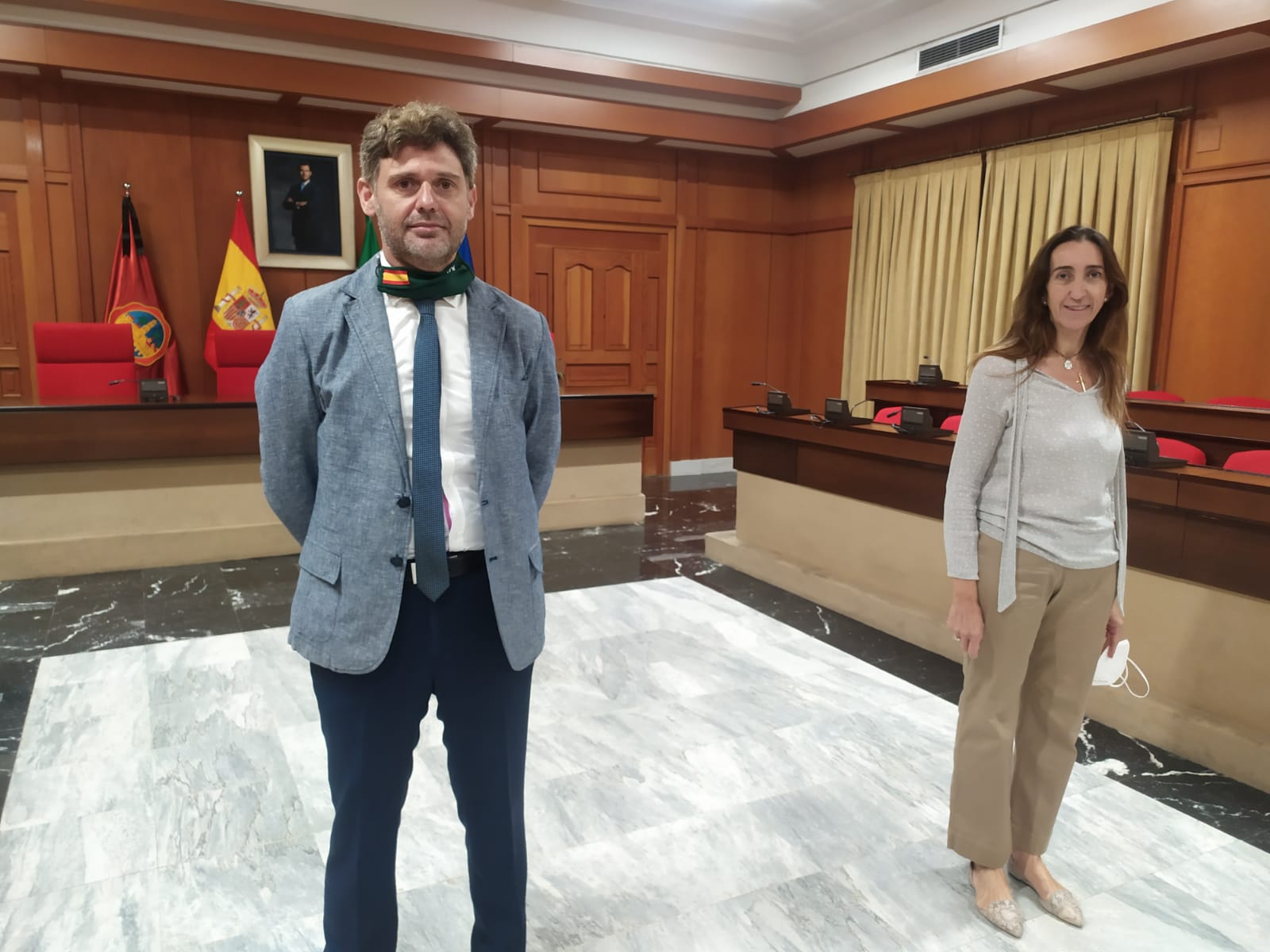 Manuel Chamber y Paula Badanelli