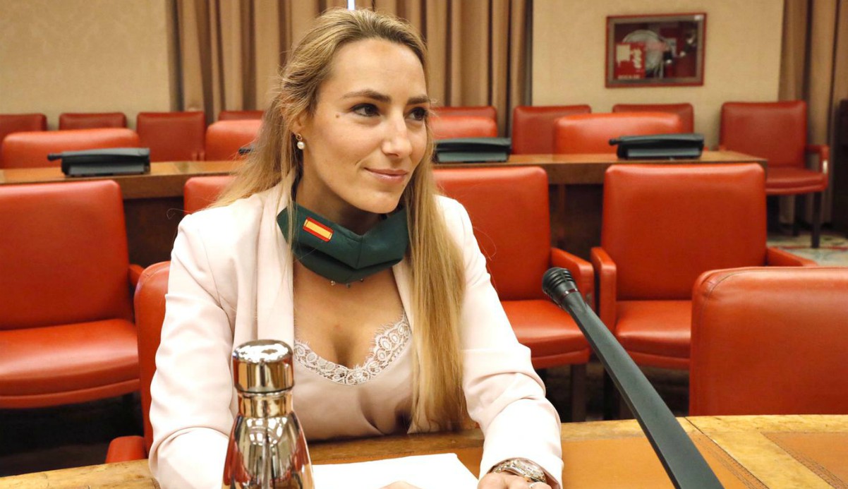 Patricia de las Heras en la Comisión de Justicia.