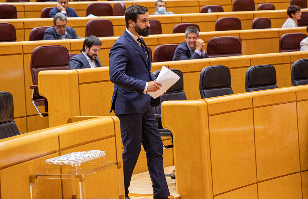 Jacobo González-Robatto, en el Senado