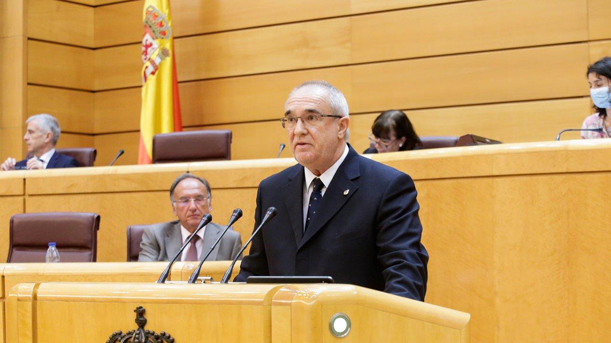 José Manuel Marín, en la Tribuna de Senado